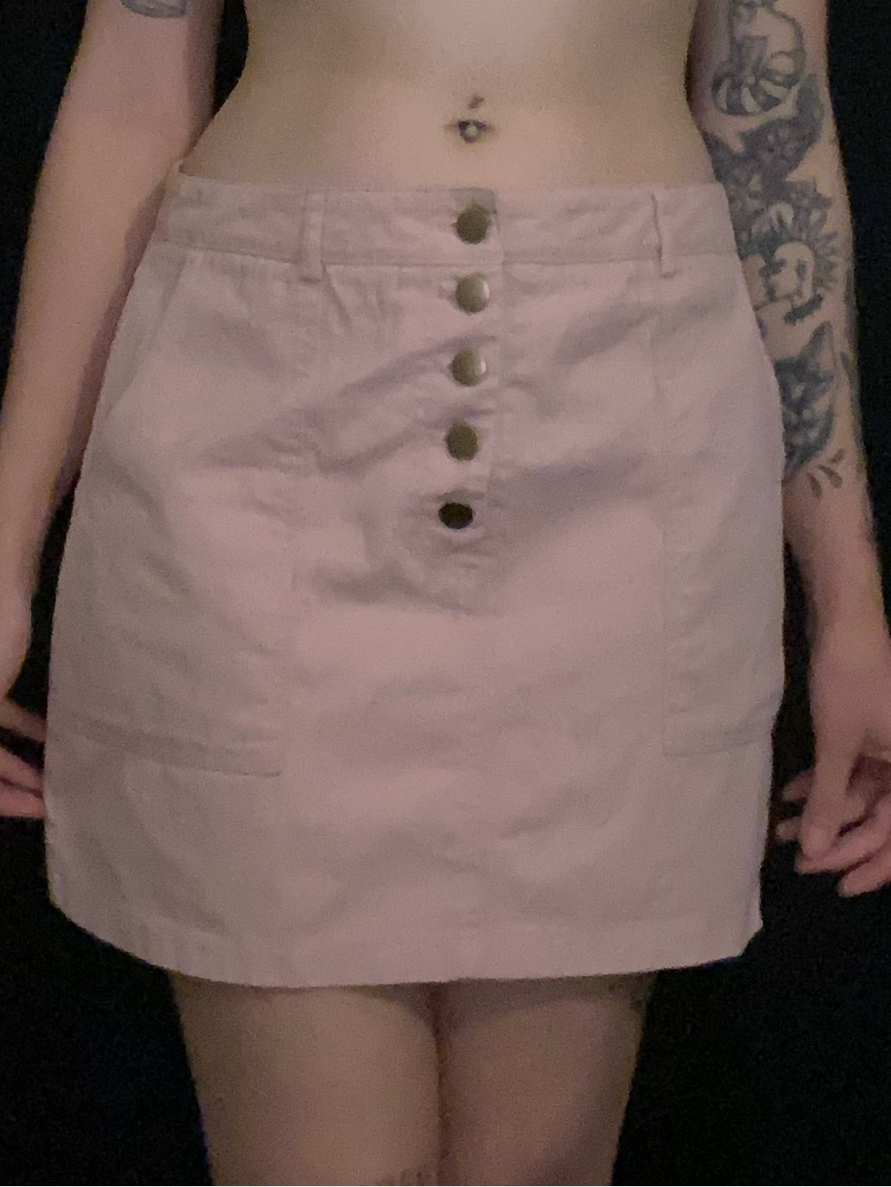 Pink skirt
